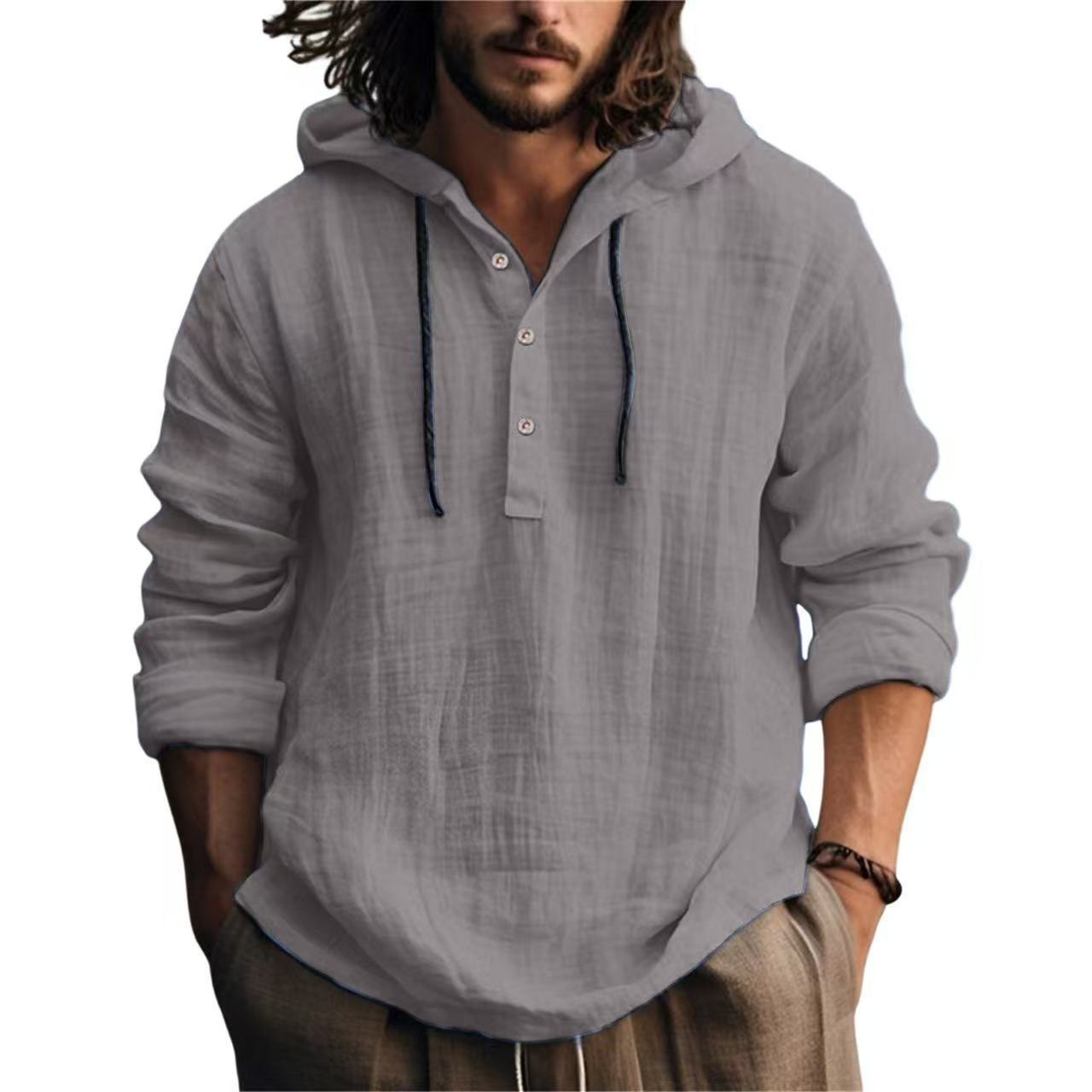 ANGELO  | Camiseta con Capucha de Lujo