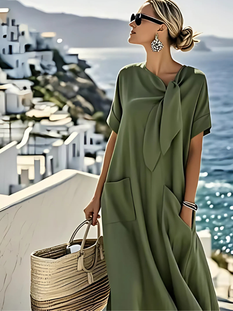 Elegante Vestido con bolsillos