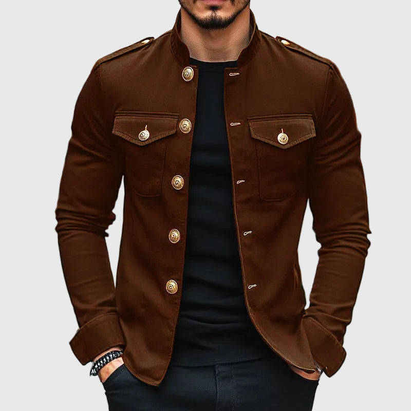 Josh | Chaqueta Casual Vintage con Botones