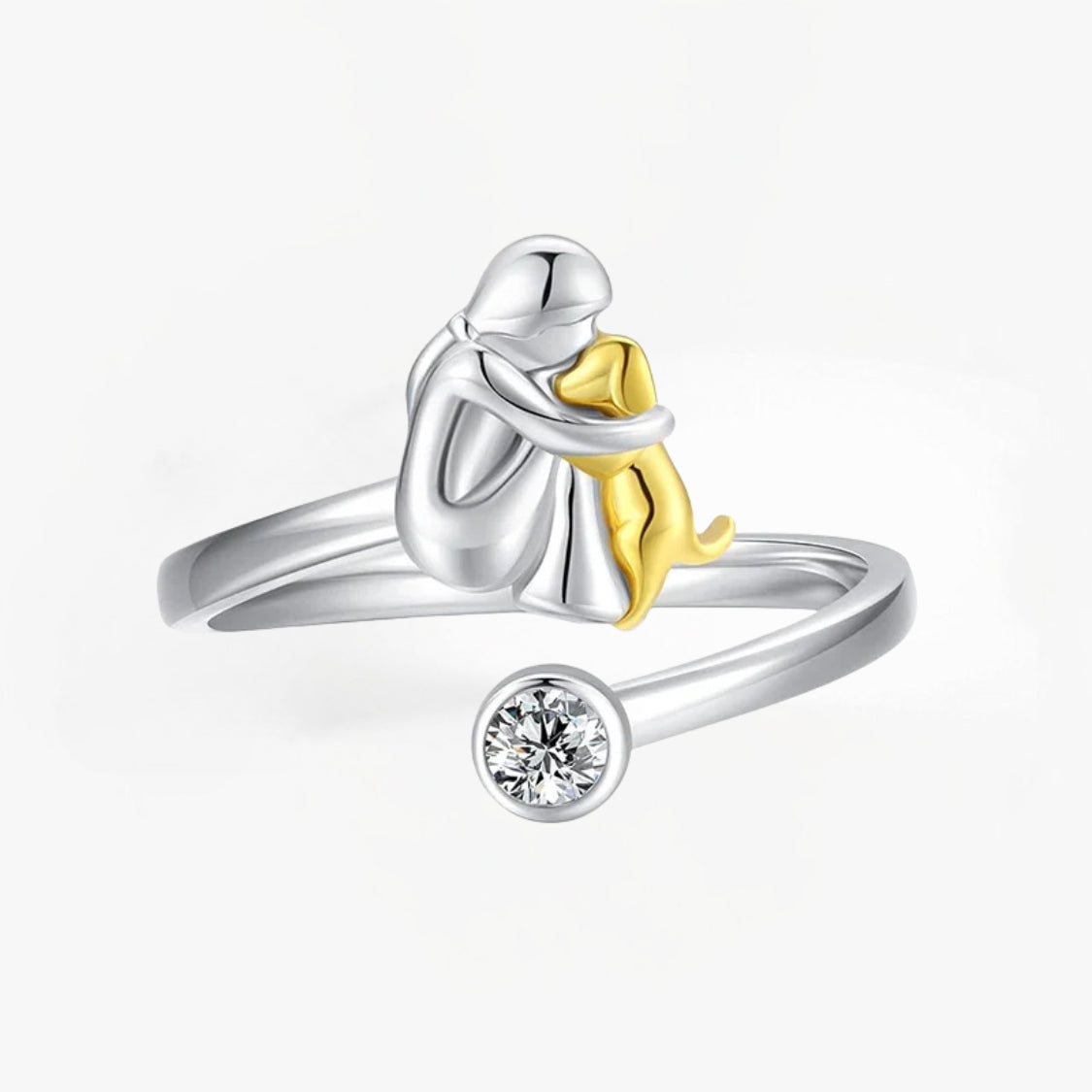Mascota | Anillo de Abrazo de Perros