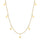 COLLAR VALENTINO COSTA DORADO CON ESTRELLAS