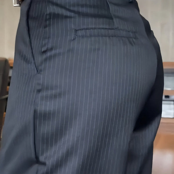 Mathilda | Pantalones de traje a rayas para mujeres