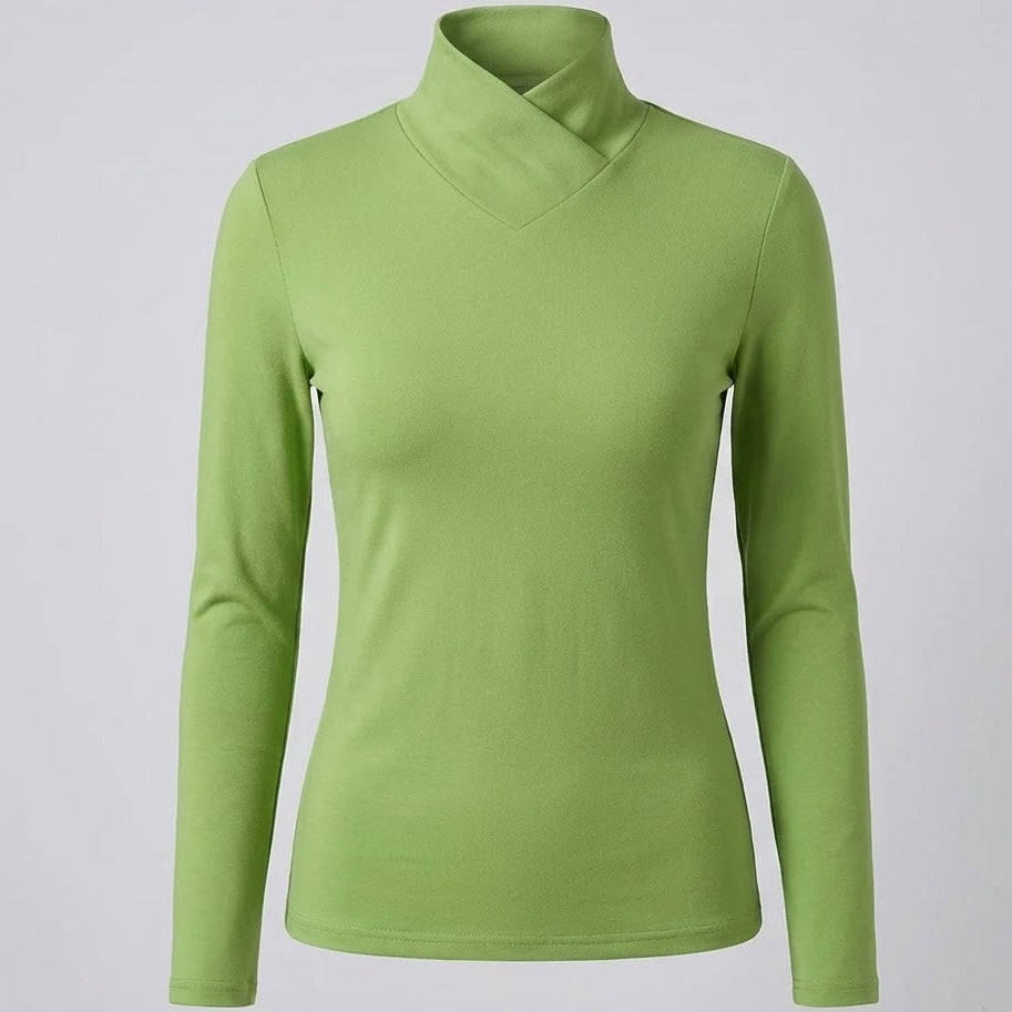 TOP EVERSLEY - ALGODÓN REFINADO CON ESCOTE