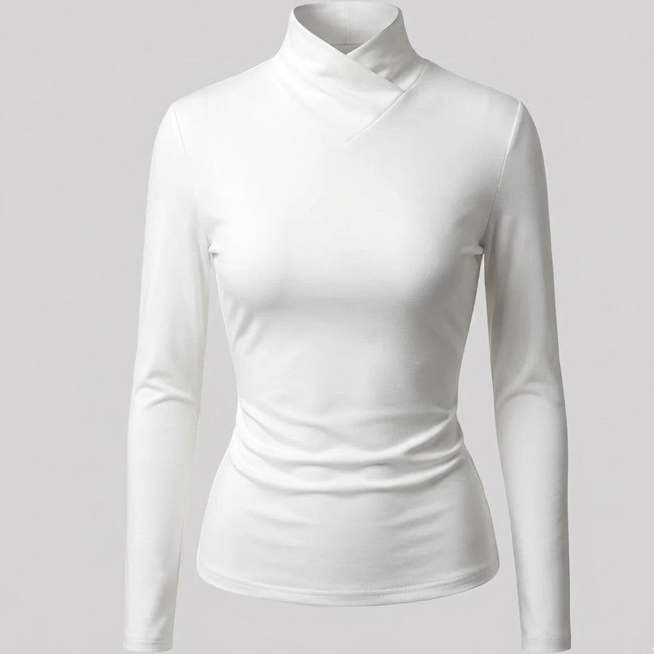 TOP EVERSLEY - ALGODÓN REFINADO CON ESCOTE