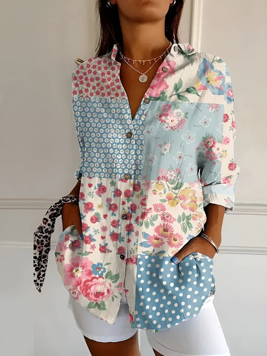 Maia | Blusa Floral de Confort