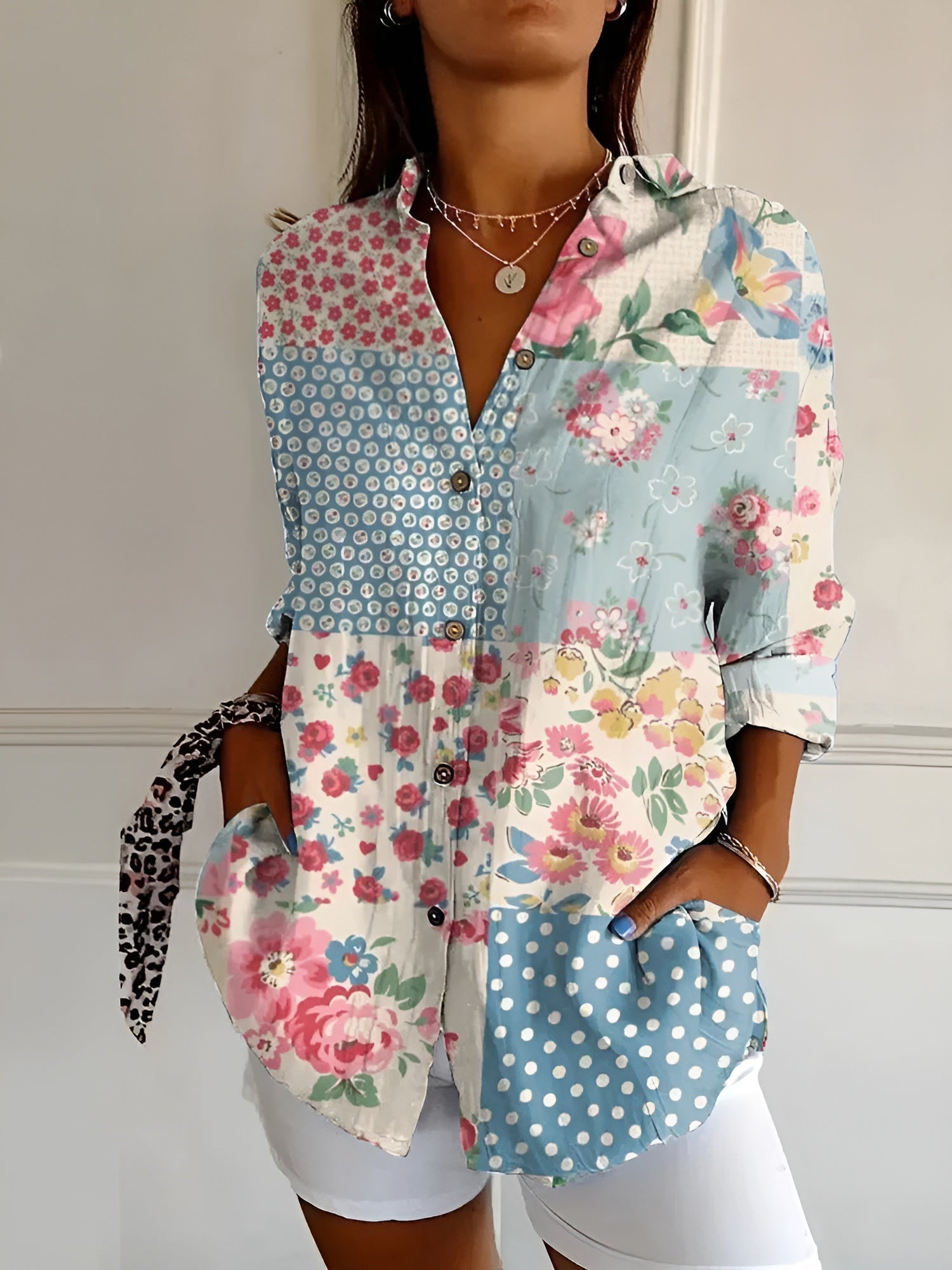 Maia | Blusa Floral de Confort