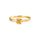 ANILLO VALENTINO COSTA DORADO CON NUDO ELEGANTE
